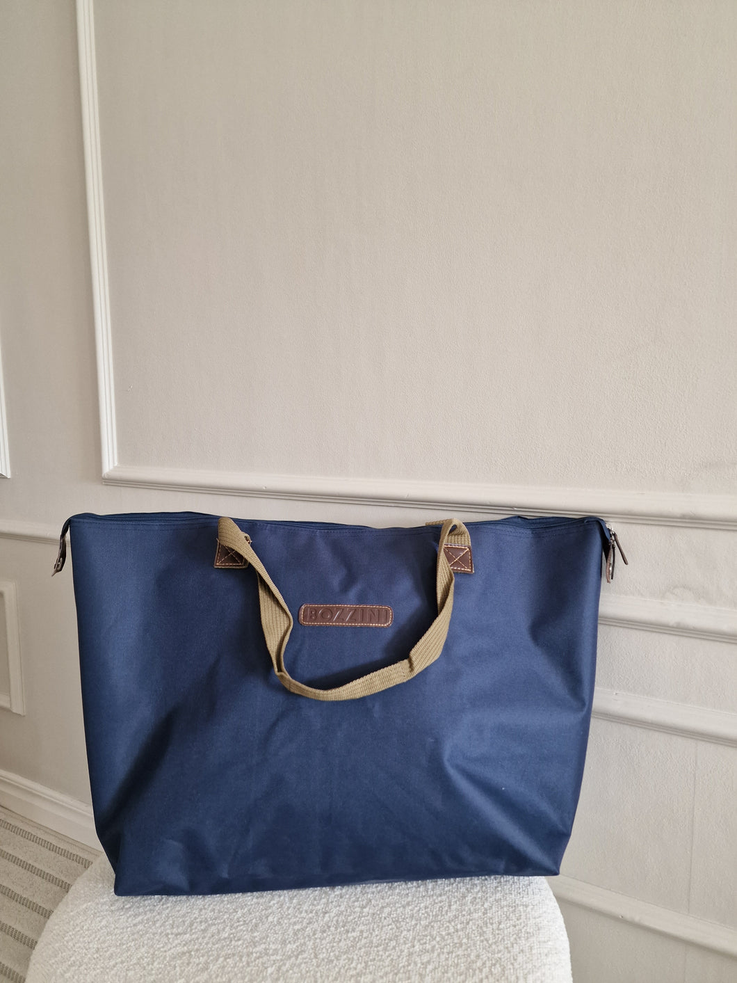 Bag BOZZINI Navy blue with handle