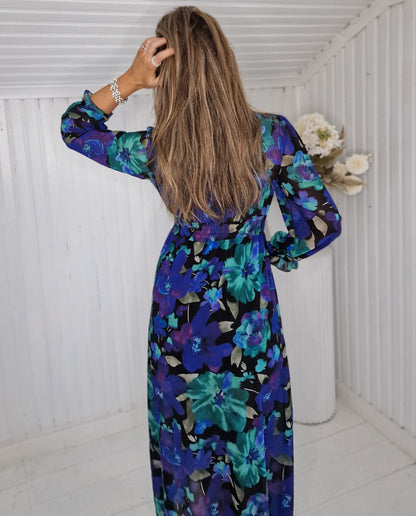 JULIETTA klänning Lila/Turkos