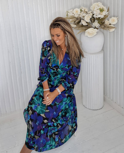 JULIETTA klänning Lila/Turkos