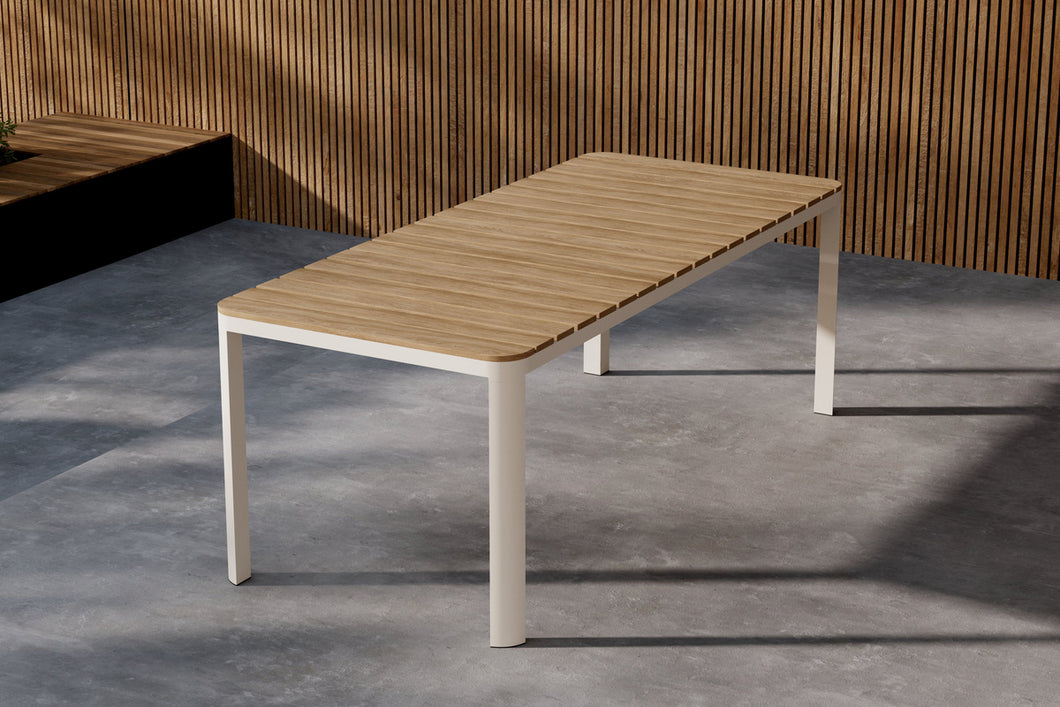 Rektangulära Matbord 210x90x75 Beige, Etna