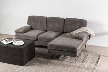 Load image into Gallery viewer, REMIS 3-Seater Sofas Dark Grey
