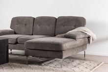 Load image into Gallery viewer, REMIS 3-Seater Sofas Dark Grey
