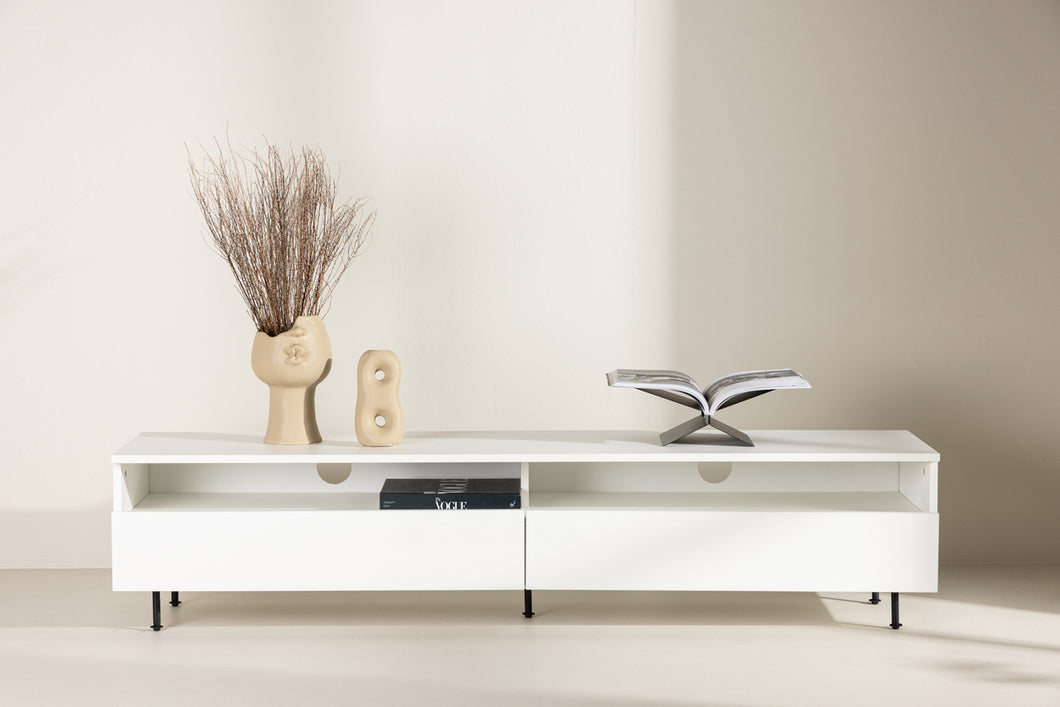 TV benches NAVARRA 40x180 white