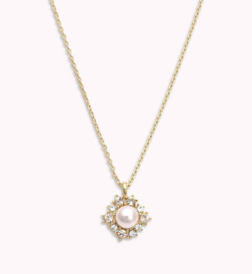 EMILY PEARL NECKLACE – ROSALINE