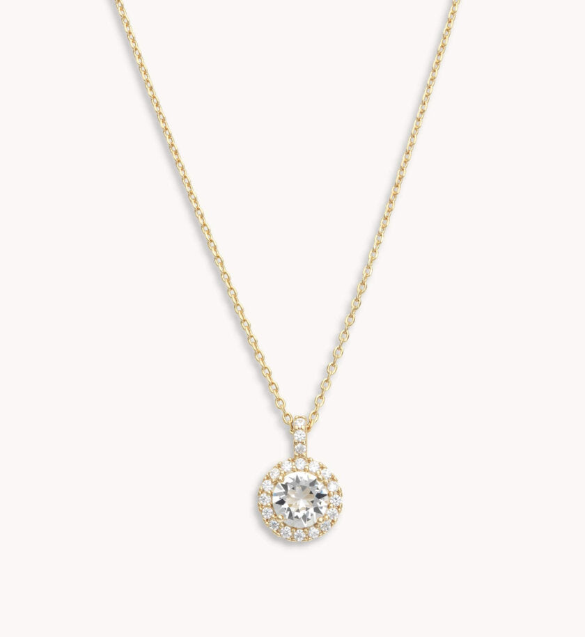 MISS STELLA NECKLACE – CRYSTAL (GOLD)