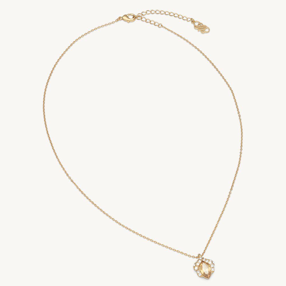 PETITE CAMILLE NECKLACE - GOLDEN SHADOW 