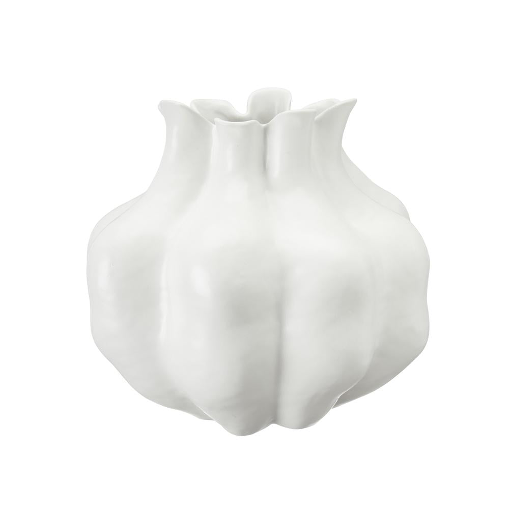 Vase Violet White 28 cm