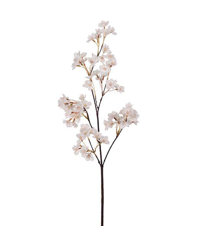 Konst Körsbärsblom 90 cm Vit