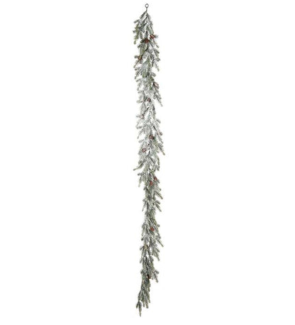 Grangirlang med frost 190 cm