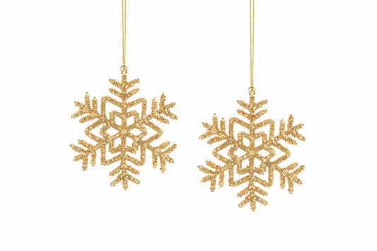Snöflinga Bella Guld 13cm