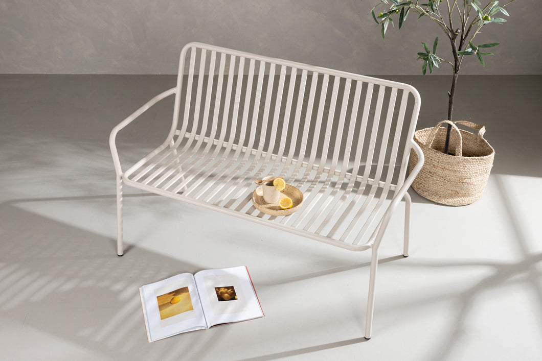 Bänksoffa 130x64 Beige, Peking
