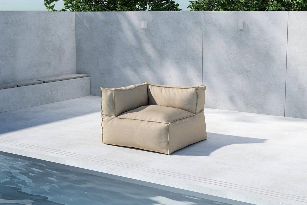 Loungefåtöljer Beige, Rambo