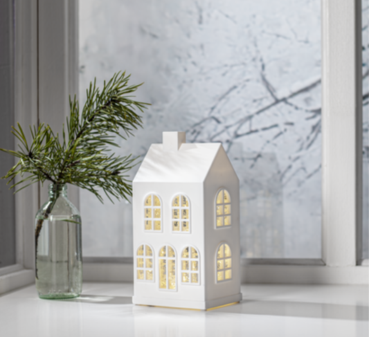 Inomhusdekoration belysning Vinter 22 cm