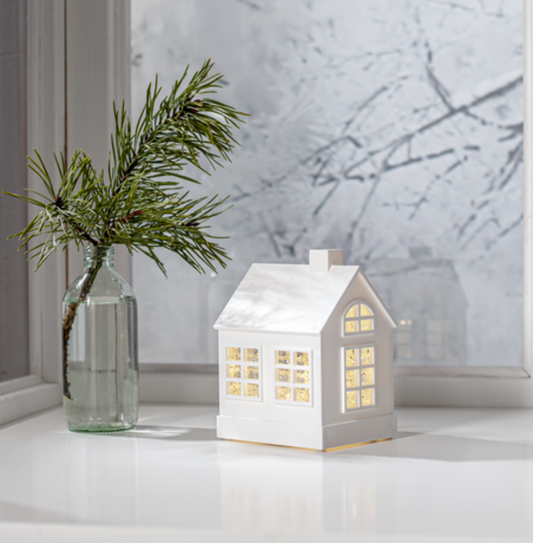 Inomhusdekoration belysning Vinter 16 cm