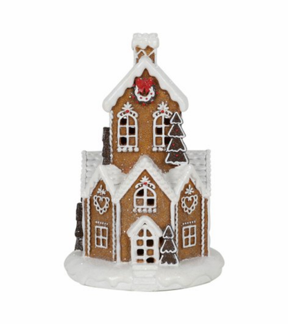 Pepparkakshus Ledbelysning 23 cm