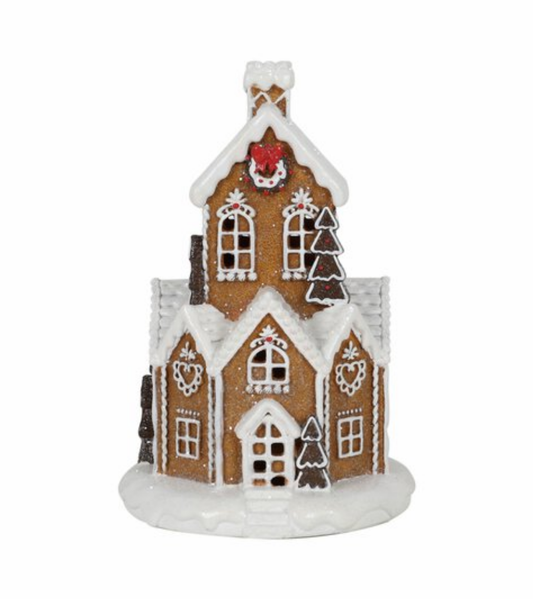 Pepparkakshus Ledbelysning 23 cm