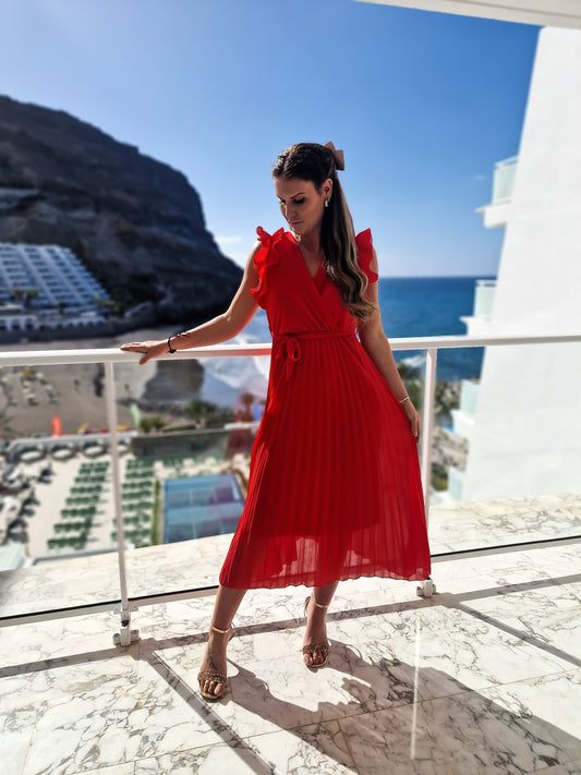 Klänning Melina Röd