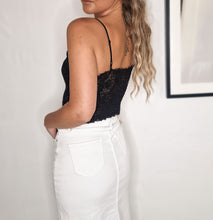 Ladda upp bild till gallerivisning, VISCOSE CROPTOP Svart

