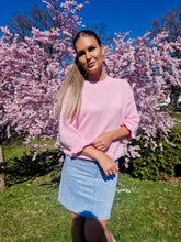 Ladda upp bild till gallerivisning, Mycket mjuka mohairtröja Rosa
