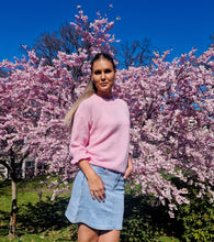 Ladda upp bild till gallerivisning, Mycket mjuka mohairtröja Rosa
