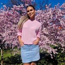 Ladda upp bild till gallerivisning, Mycket mjuka mohairtröja Rosa
