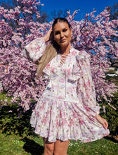 Load image into Gallery viewer, Floral lace dress 
