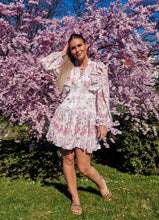 Load image into Gallery viewer, Floral lace dress 
