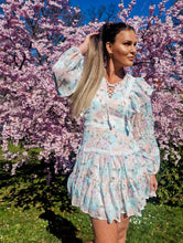 Load image into Gallery viewer, Floral lace dress 
