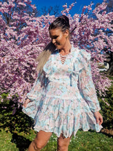 Load image into Gallery viewer, Floral lace dress 
