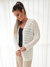 Ladda upp bild till gallerivisning, Cardigan Nayla Offwhite
