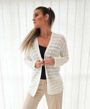 Ladda upp bild till gallerivisning, Cardigan Nayla Offwhite
