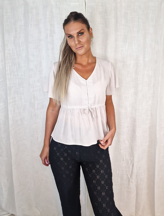 Blus Lotte Greige