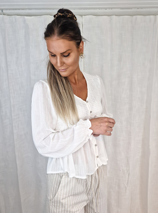 Blus Clara Offwhite