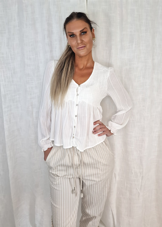 Blus Clara Offwhite