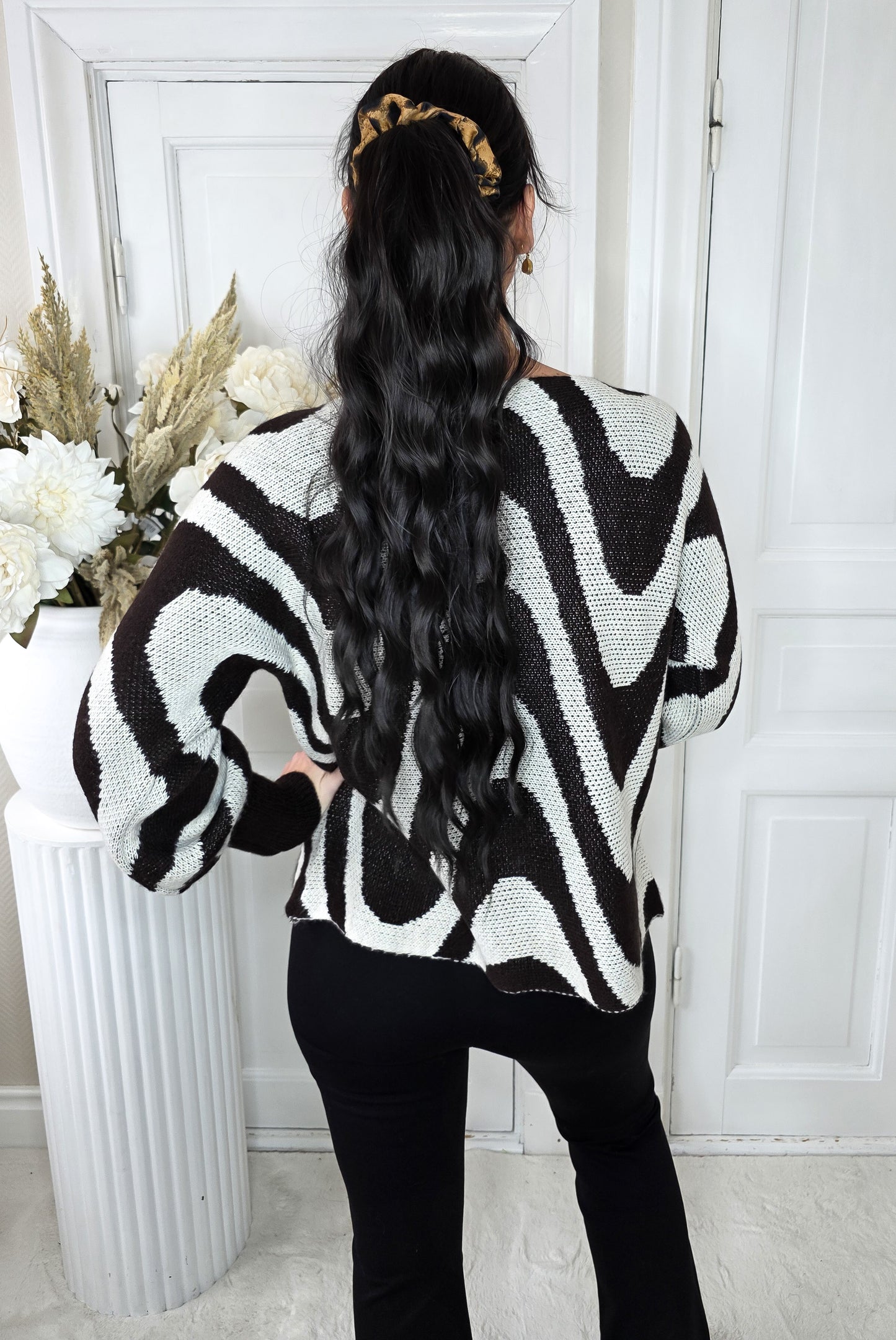 MILA Vågtröja Brun