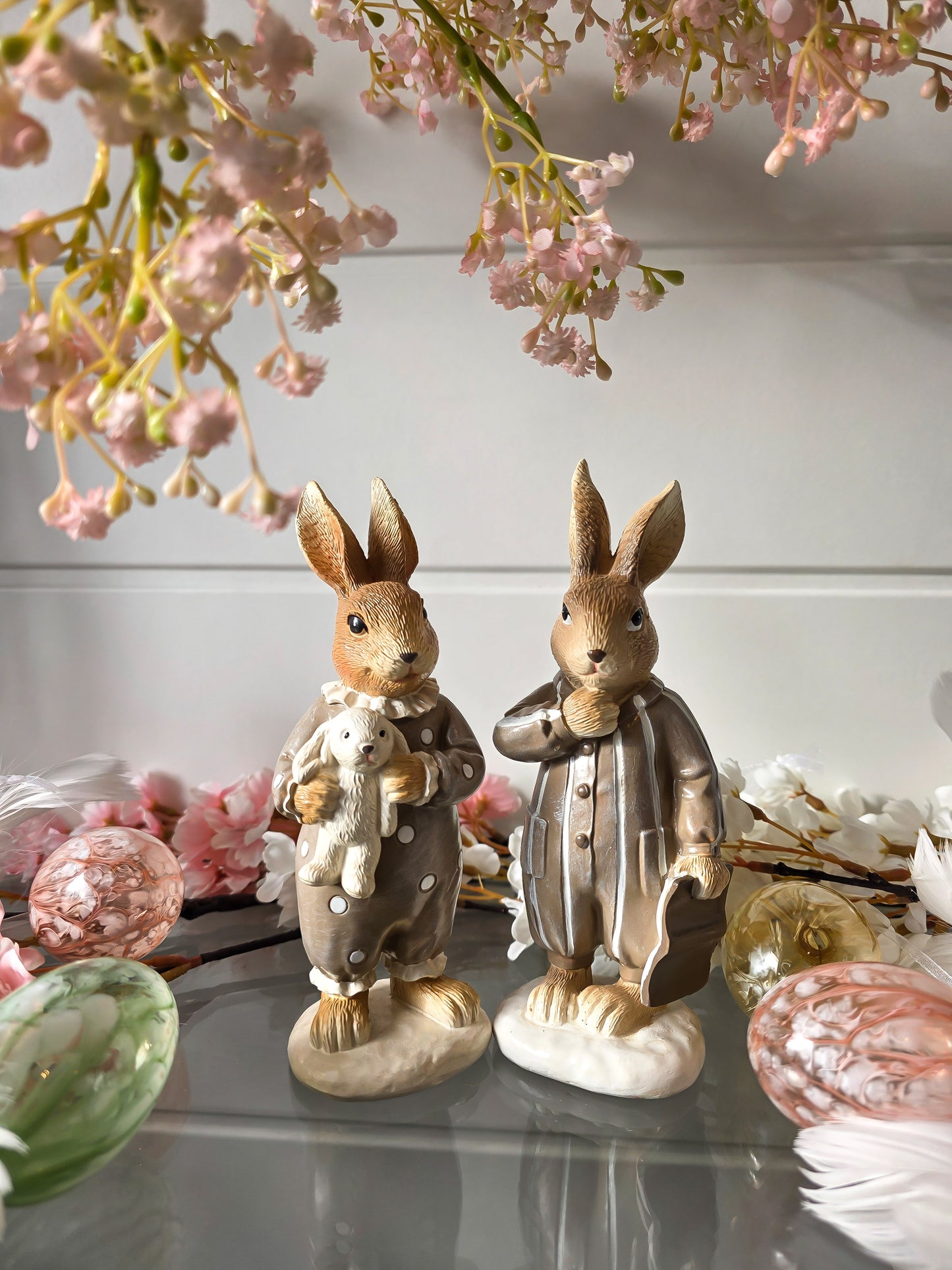 Dekoration Kanin Pyjamas 2-pack, 17 cm