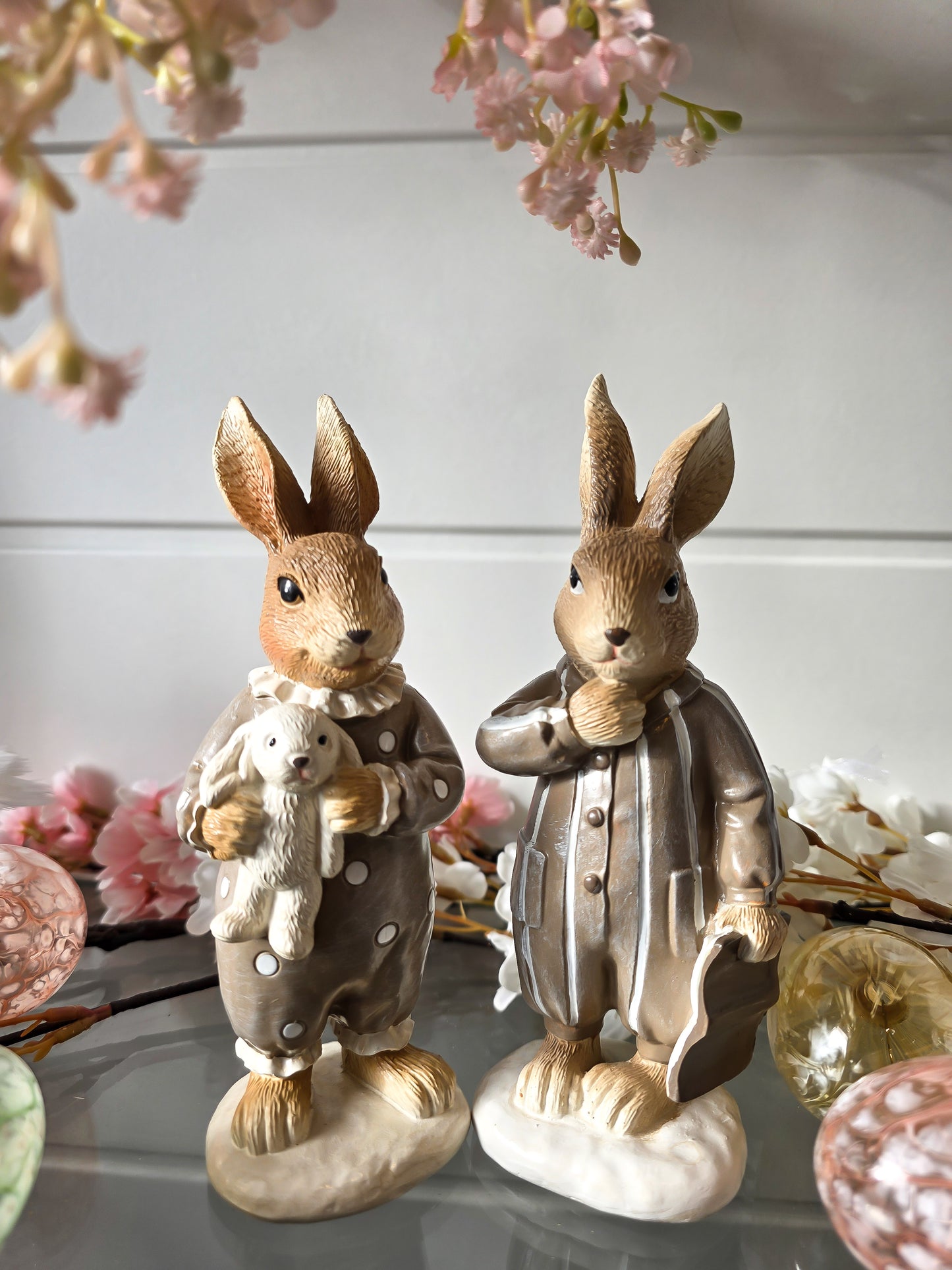 Dekoration Kanin Pyjamas 2-pack, 17 cm