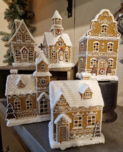 Ladda upp bild till gallerivisning, Pepparkakshus Ledbelysning 17 cm
