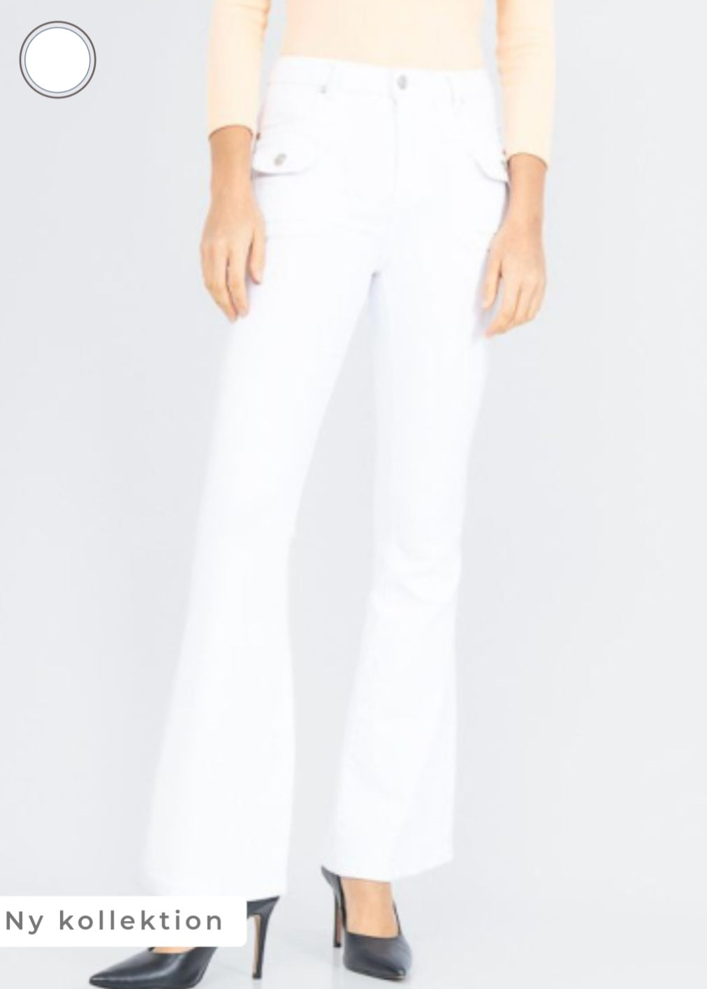 Stretchy skinny jeans White