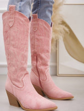 Ladda upp bild till gallerivisning, Cowboy boots Rosa
