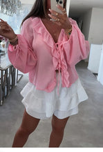 Ladda upp bild till gallerivisning, 100% VISKOSE BLUS Rosa
