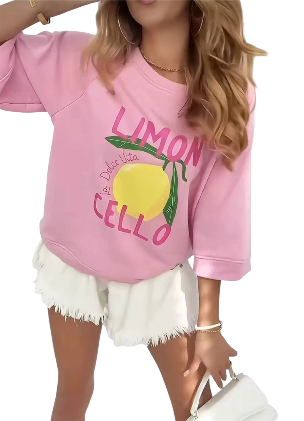 T-shirt Rosa Lemon