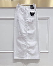 Ladda upp bild till gallerivisning, Jeans kjol White
