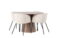 Load image into Gallery viewer, Dining group, Dining chairs Beige &amp; Dining table
