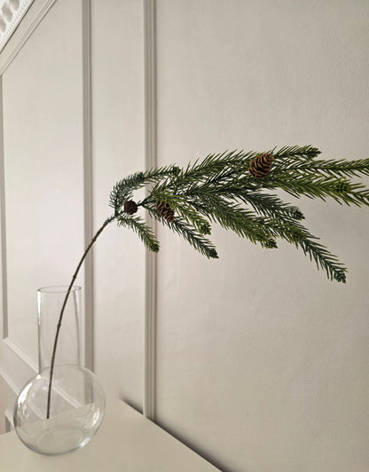 Grankvist med kottar 85 cm