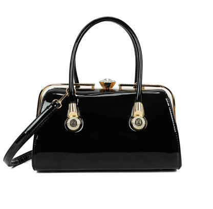Gallantry Shiny Handbag Svart
