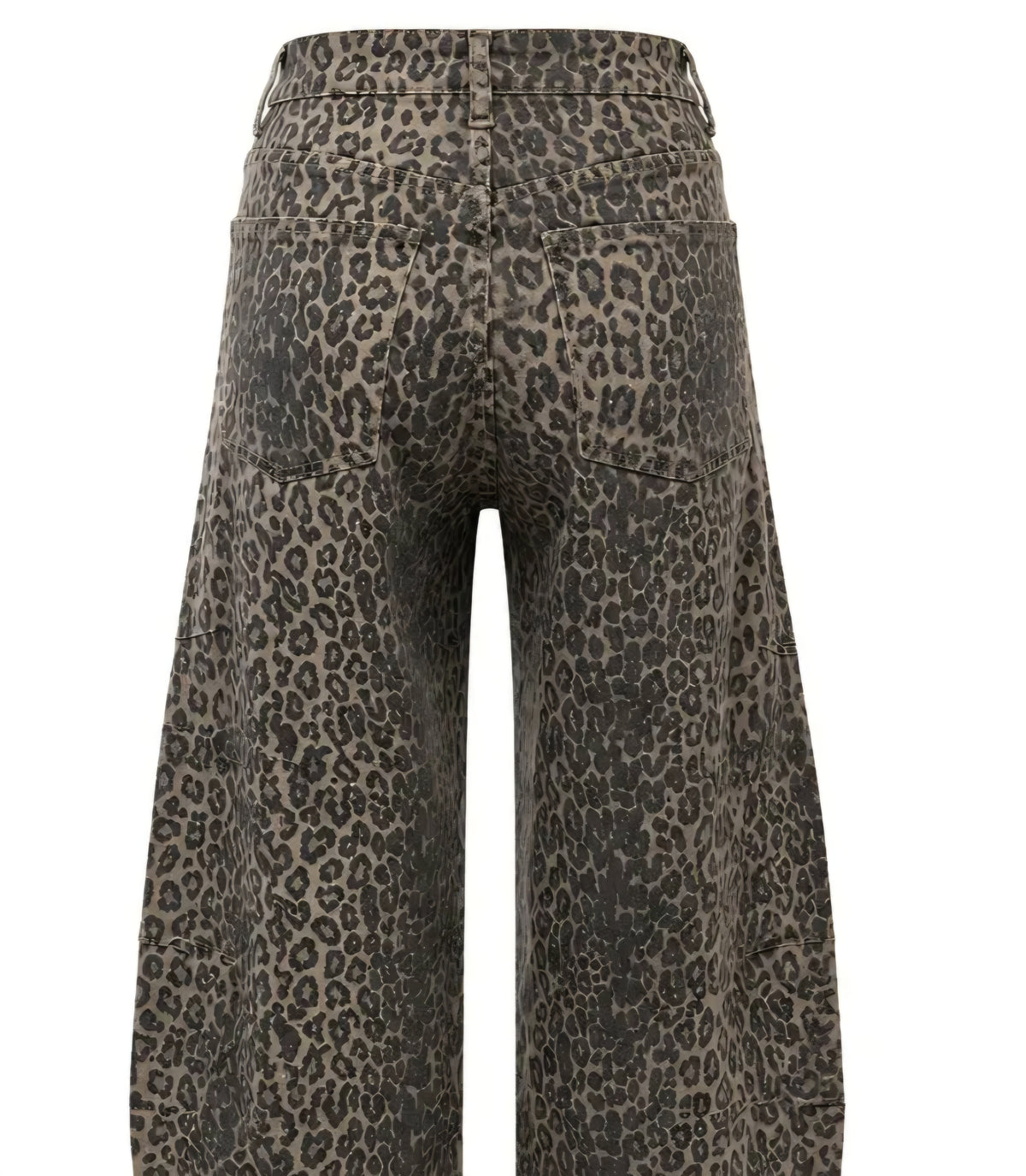 Leopard jeans