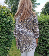 Ladda upp bild till gallerivisning, Leopard skjorta Brun
