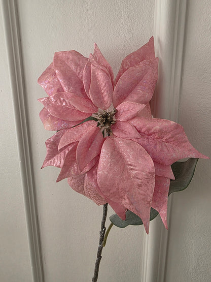 Julstjärna Rosa Shimmer 70 cm