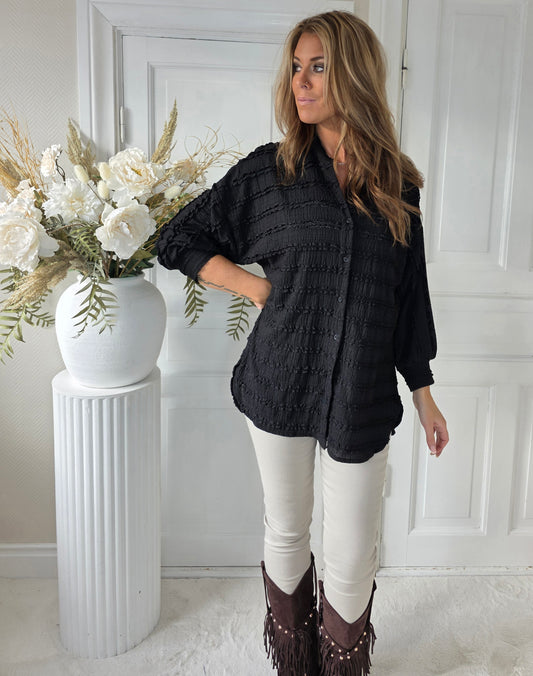 Skjortklänning Svart